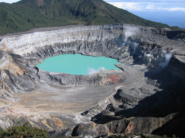 The Poas Crater